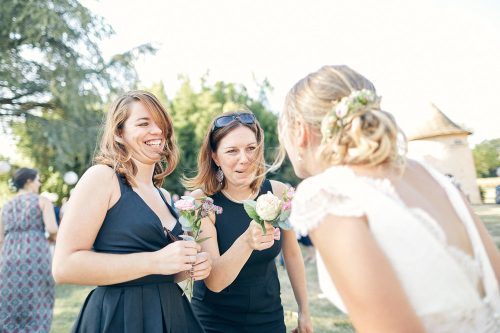 Instant de vie sur le mariage au clos de l'orbrie